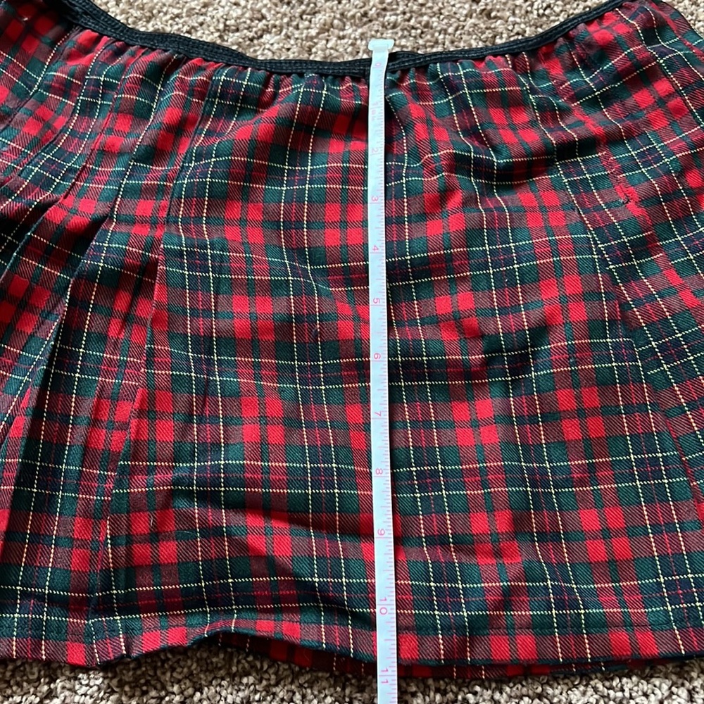 Dreamgirl Black Blazer with Red Tartan Skirt Costume - Picture 5 of 8
